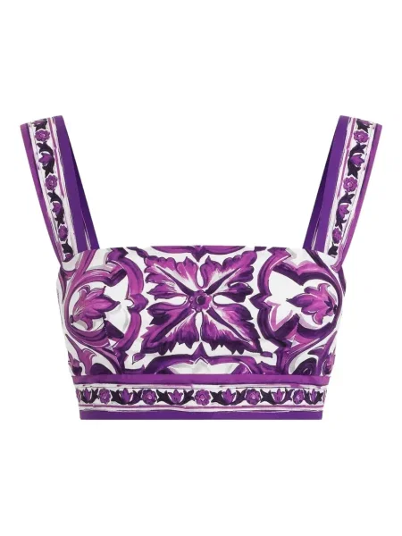 Sutien Dolce & Gabbana cu imagine alb