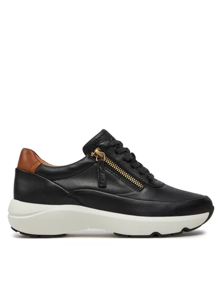 Αθλητικά Clarks Tivoli Zip μαύρο