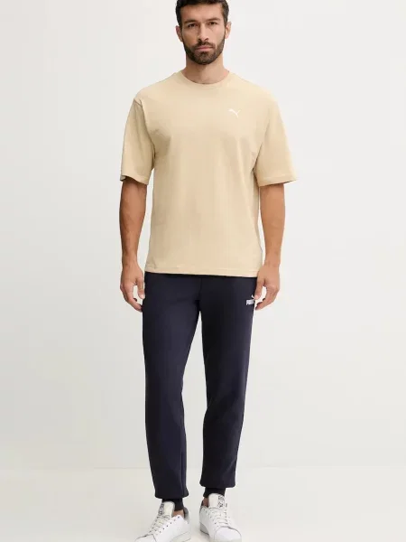 Спортивні штани Puma однотонні синій