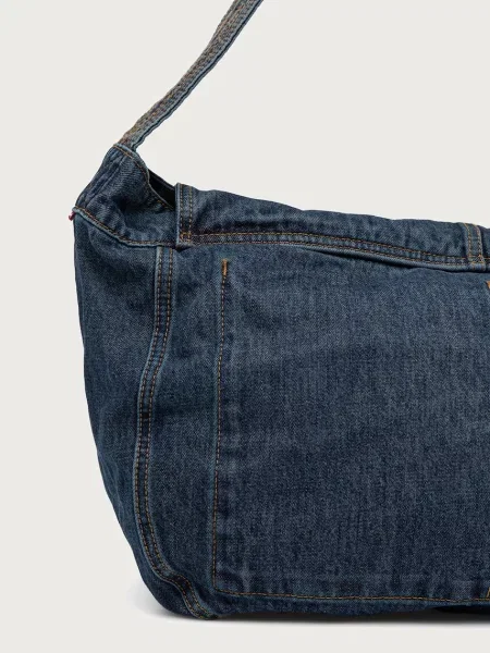 Levi's torba jeansowa OLIVER MAIL BAG niebieska
