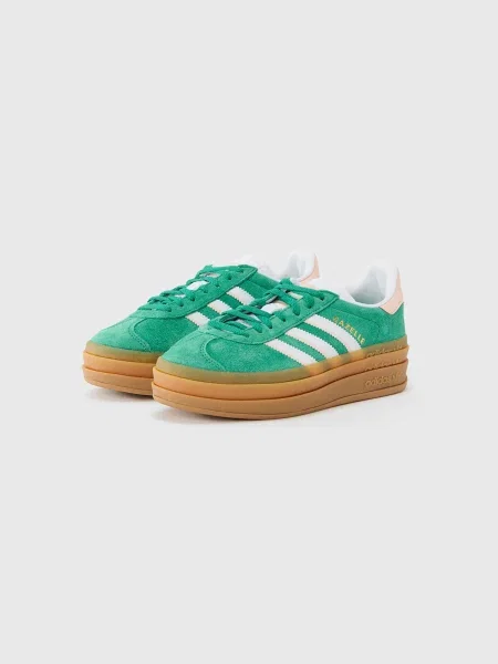 Sneakers adidas Gazelle Bold Verde alb
