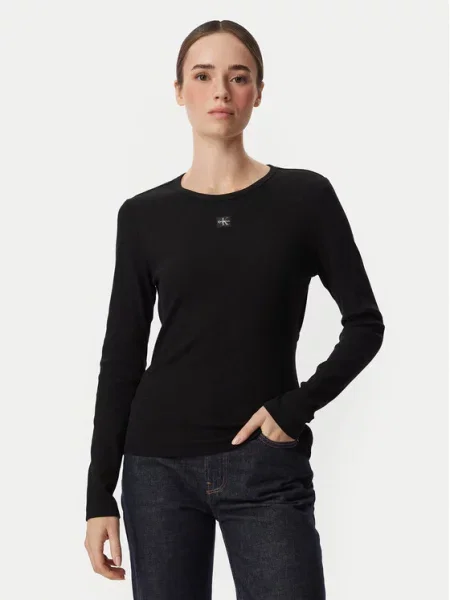 Calvin Klein Jeans Bluză negru