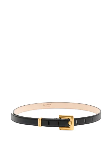 Cu centură curea Balmain negru