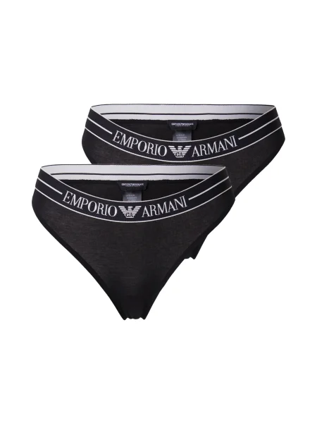 Emporio Armani Underwear Set de bikini brazilieni﻿ negru