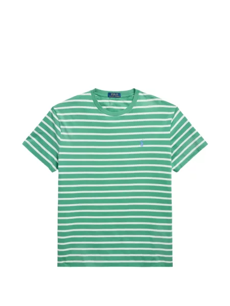 Хавлиени препасан карирана риза Polo Ralph Lauren синьо