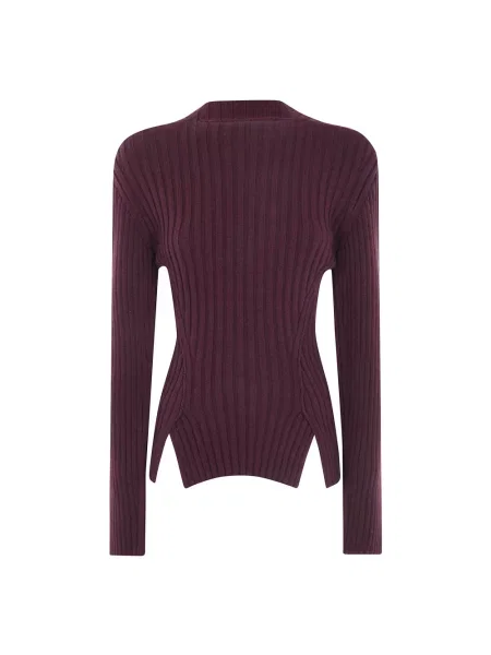 Sweter Victoria Beckham czerwony