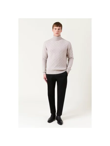 Sweter Autore wełniany beżowy