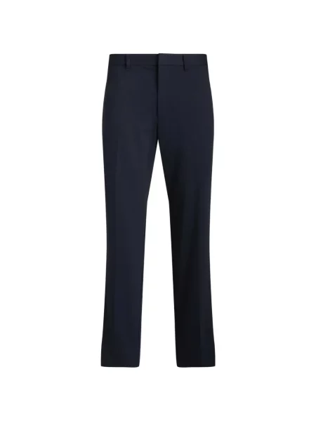 Pantaloni Emporio Armani albastru