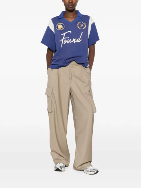 Pantaloni cargo Found verde