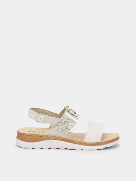 Сандалії Gunter синтетичний бежевий