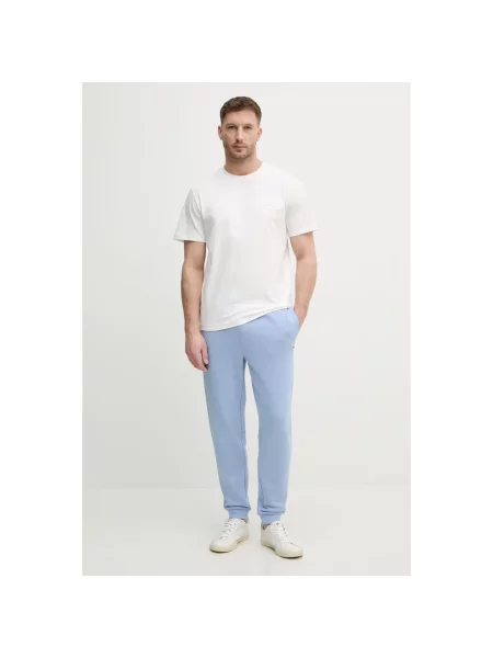 Lacoste spodnie dresowe niebieskie