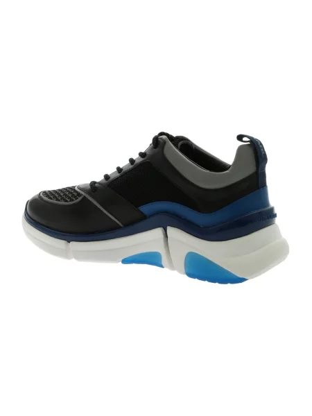 Sneakersy Karl Lagerfeld skórzane czarne