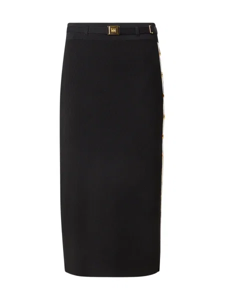 Elisabetta Franchi Fustă negru alb