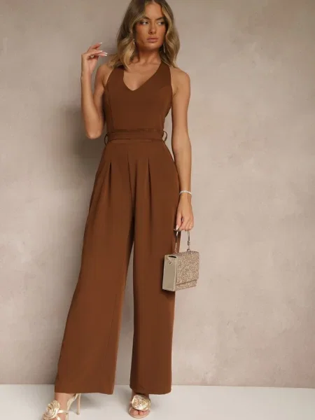 Salopetă Malisena maro