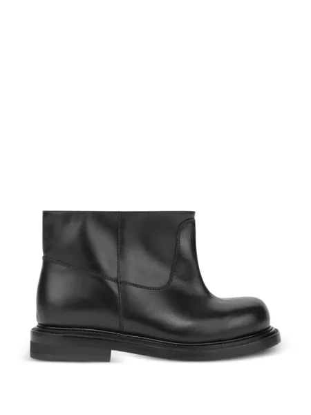 Botine Moschino din piele negru