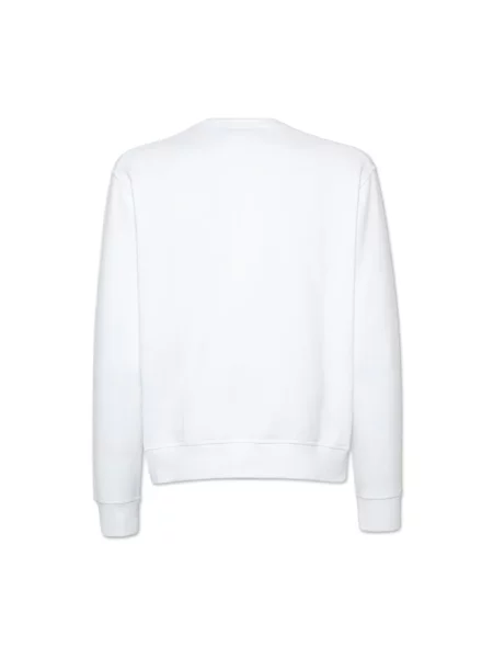 Bluza Dsquared2 z dżerseju biała