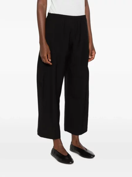 Decupat pantaloni Khaite negru