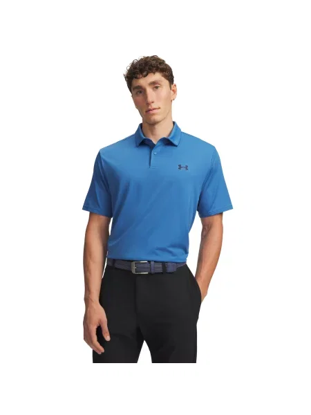 Polo majica Under Armour crna