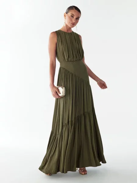 BWLDR Rochie de seară Sally oliv