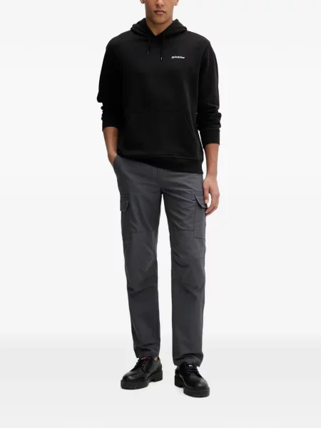 Hanorac cu glugă Dickies cu imagine cu cordon negru