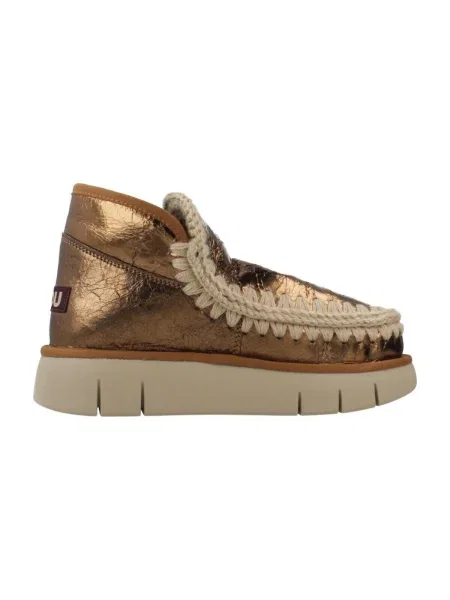 Sneakerși Mou auriu