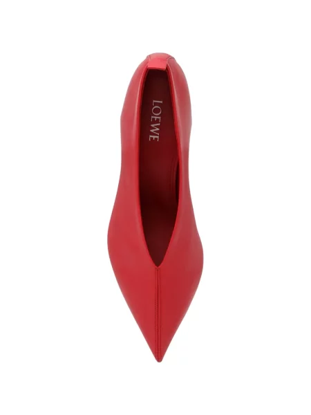Pantofi cu toc Loewe roșu