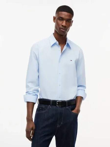 Tommy Jeans Cămașă albastru