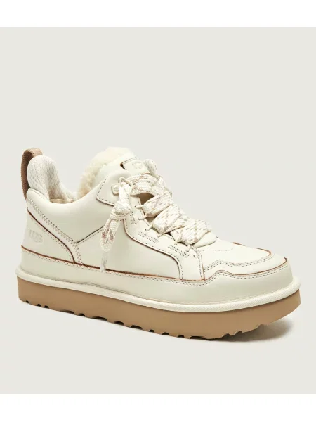 UGG M Lowmel Contrast sneakers pentru bărbați din piele bej