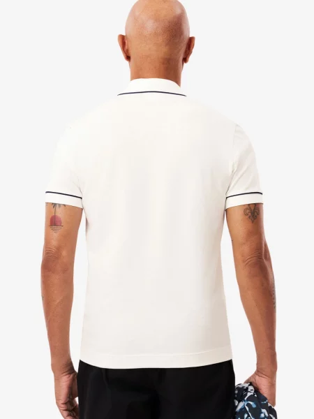 Поло Lacoste біле