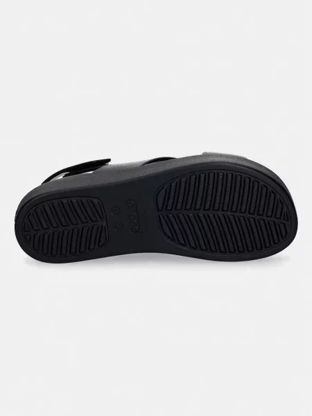 Crocs szandál Brooklyn 4U Cross Strap Sandal fekete