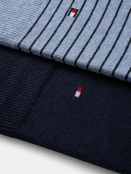 Tommy Hilfiger ponožky pánske s bavlnou modrá