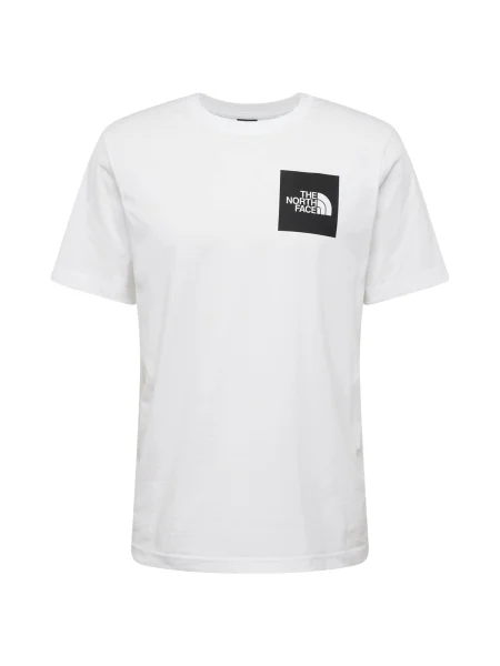 The North Face Tricou Fine alb