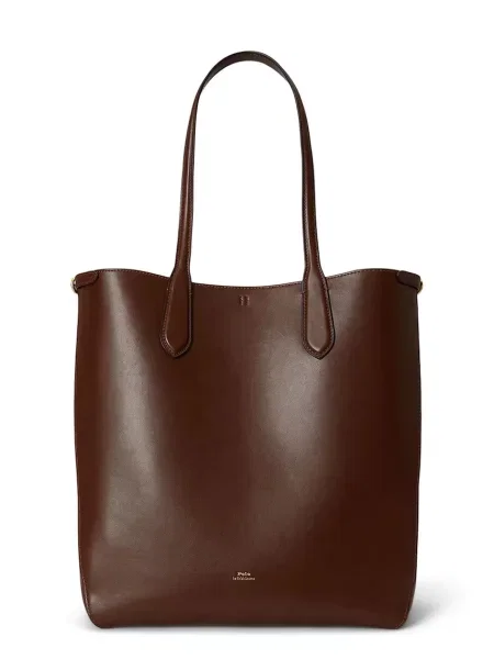 Polo Ralph Lauren torebka skórzana brązowy