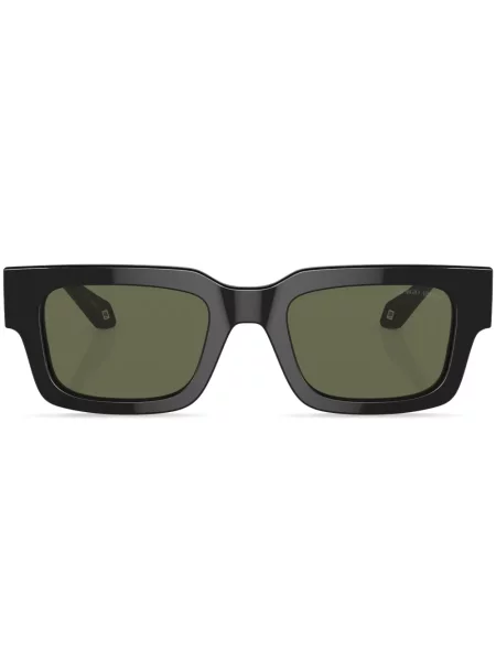 Ochelari de soare dreptunghiulari Giorgio Armani negru