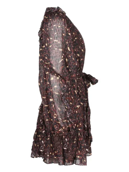 Rochie mini Ulla Johnson cu imagine de costum negru