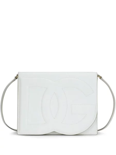 Body Dolce & Gabbana din piele alb