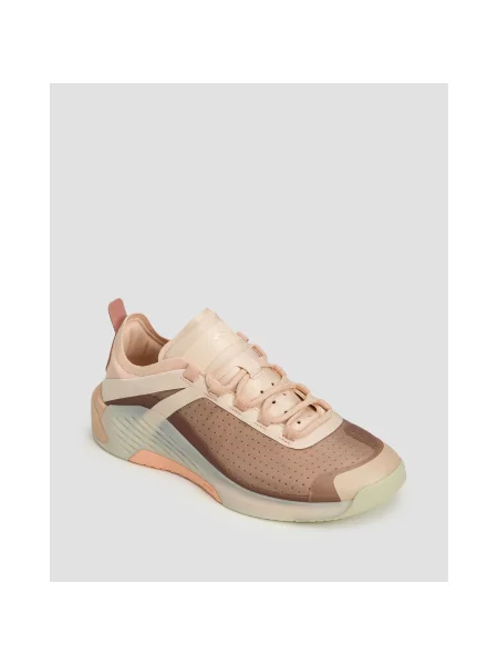 Adidas By Stella Mccartney Fitness Boty Adidas By Stella Mccartney Dropset 4 hnědá / tmavě oranžová růžové