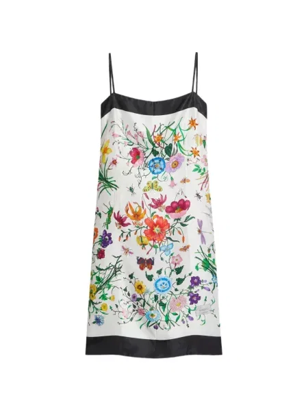 Rochie Gucci de mătase alb
