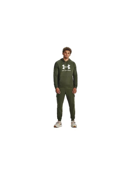 Geacă cămașă Under Armour cu autograf verde