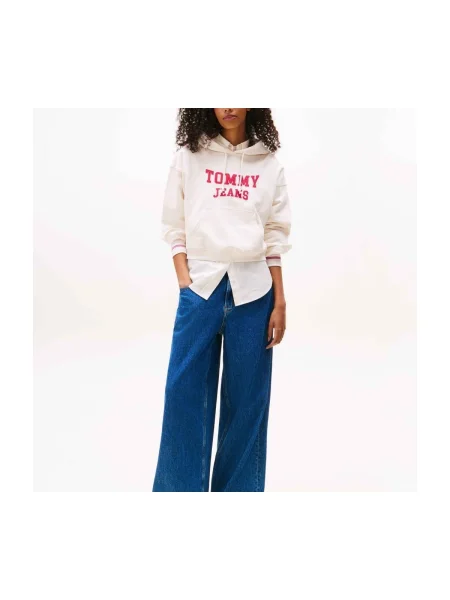 Tommy Jeans mikina béžová