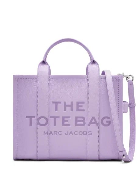 Geanta de piele Marc Jacobs din piele violet