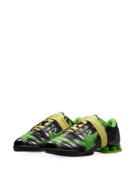 Hanorac Nike cu broderie alergare verde