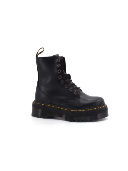 Botki Dr. Martens skórzane retro czarne