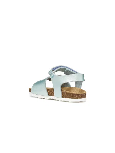 Sandale Geox B Sandal Chalki Girl S Svijetloplava plava