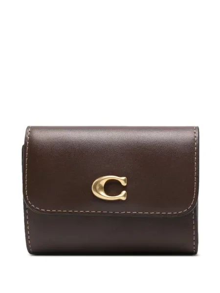 Portofel Coach cu autograf maro