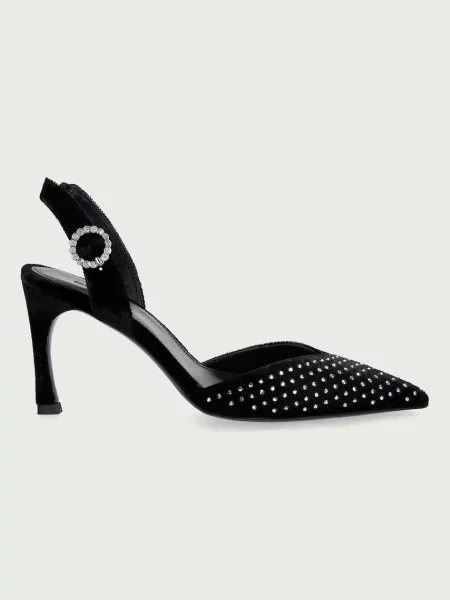 Rotate pantofi cu stiletto negru