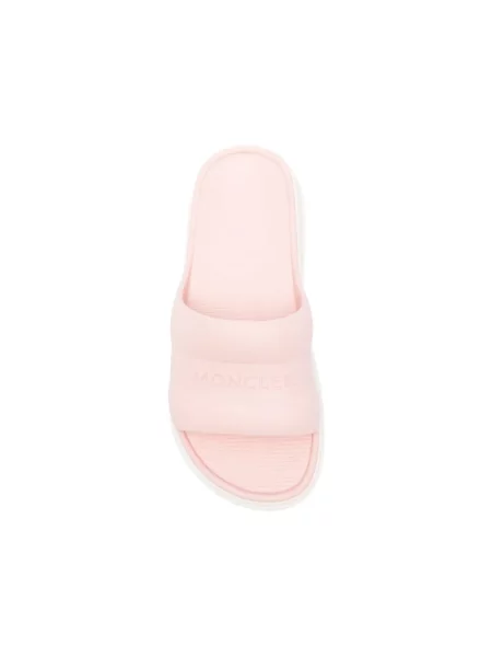Klapki Moncler różowe