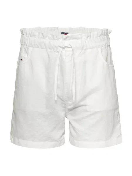 Tommy Jeans Pantaloni scurți | | cu adaos de in alb