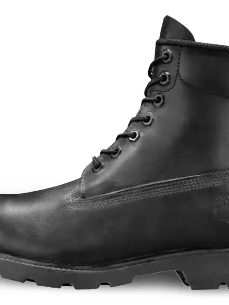 Gležnjače Timberland s vezicama s čipkom ošišan crna