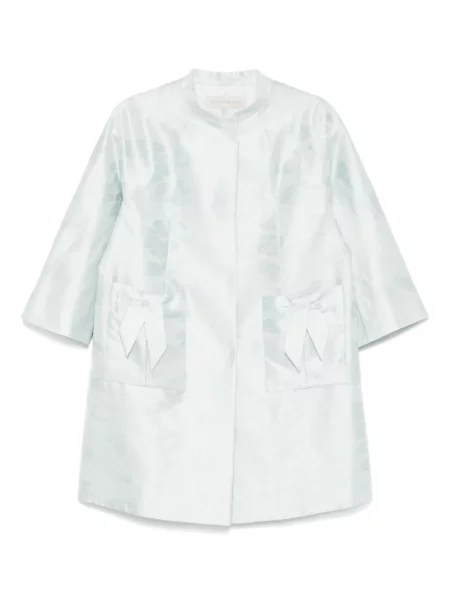 Palton Shiatzy Chen din jacard verde